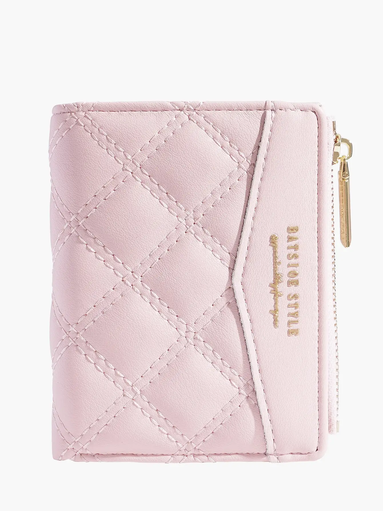 

BATSIOE 2026 Short Women Wallet With Embroidery, TPU Splice, Student Card Holder, Coin Purse, Minimalist Handbag Card Case