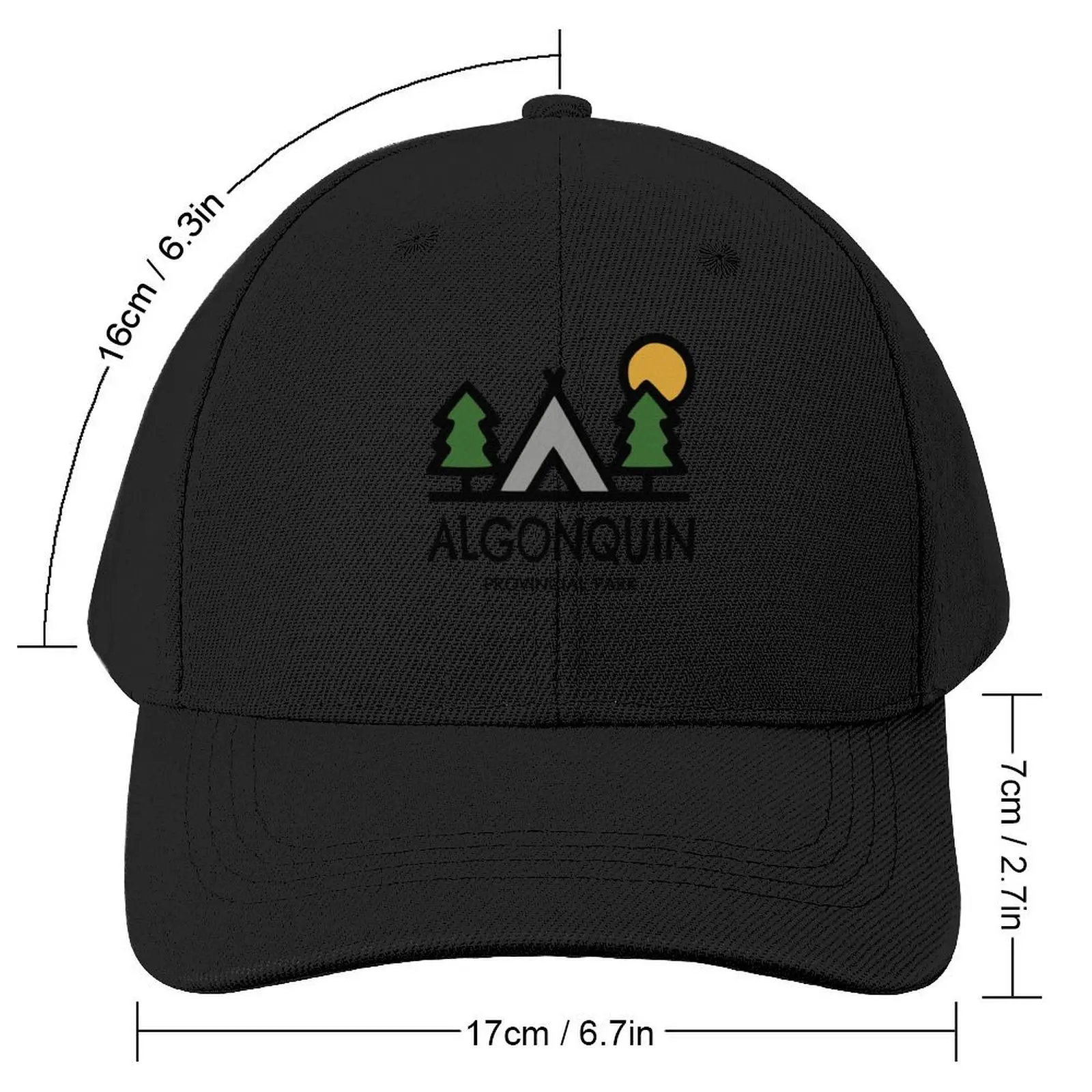 Algonquin Provincial Park Baseball Cap western Hat tea Hat Boy Child Women's