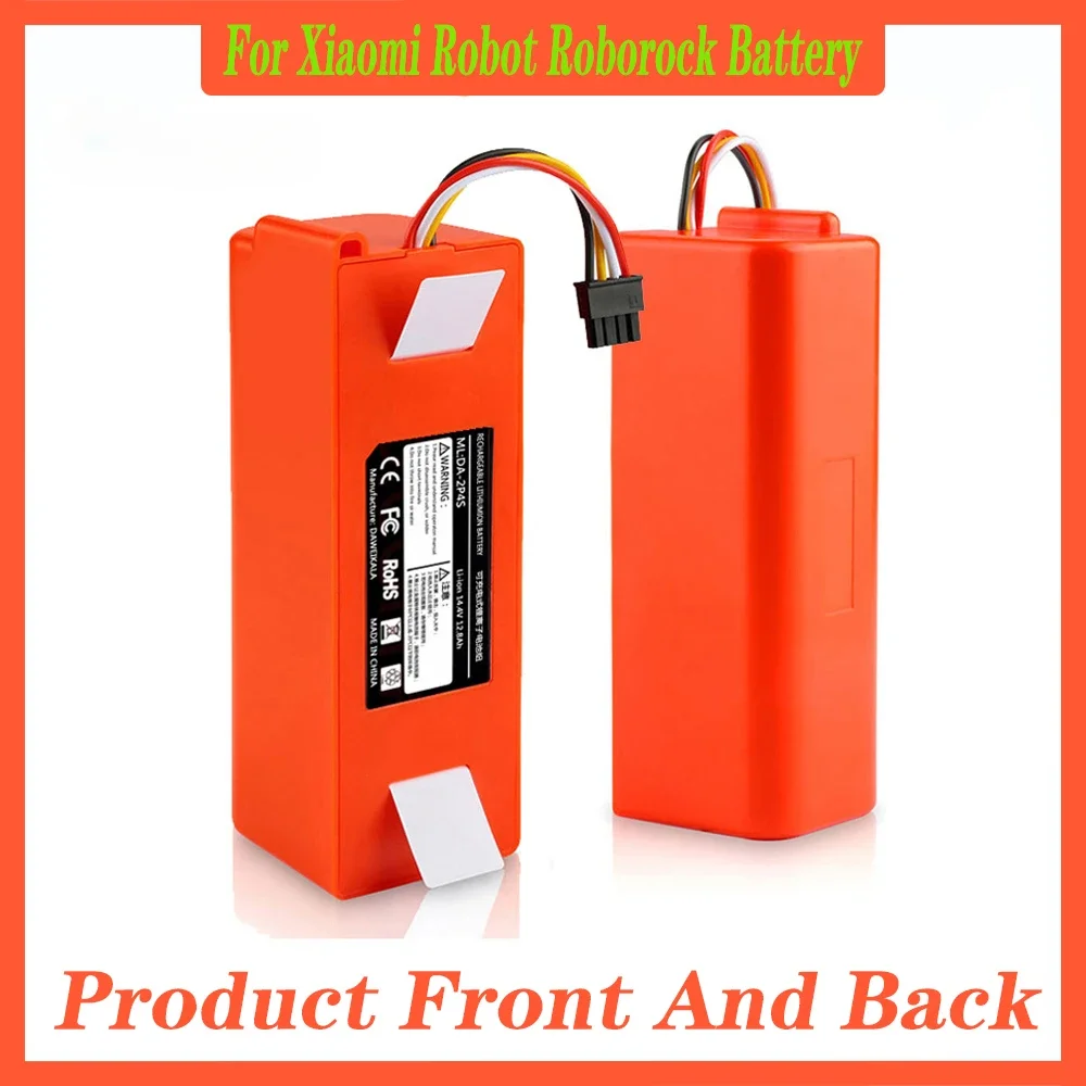 Original 14.4 V 6500 mAh Li-ion Replacement Battery for Xiaomi Robot Roborock S50 S51 S55 Accessory Spare Parts li-ion Battery