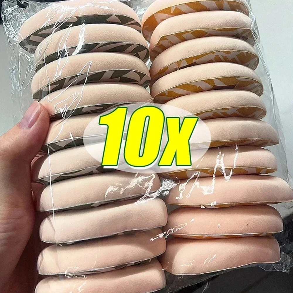 Dry and Wet Cosmetic Puff Large Size Cotton Candy Soft Sponge Air Cushion Powder Puffs Concealer Liquid Foundation Facail Makeup