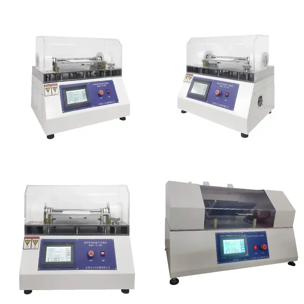 ZONHOW Touch Screen + PLC Program Screen Flex Test Machine - High Precision Display Durability Testing Equipment