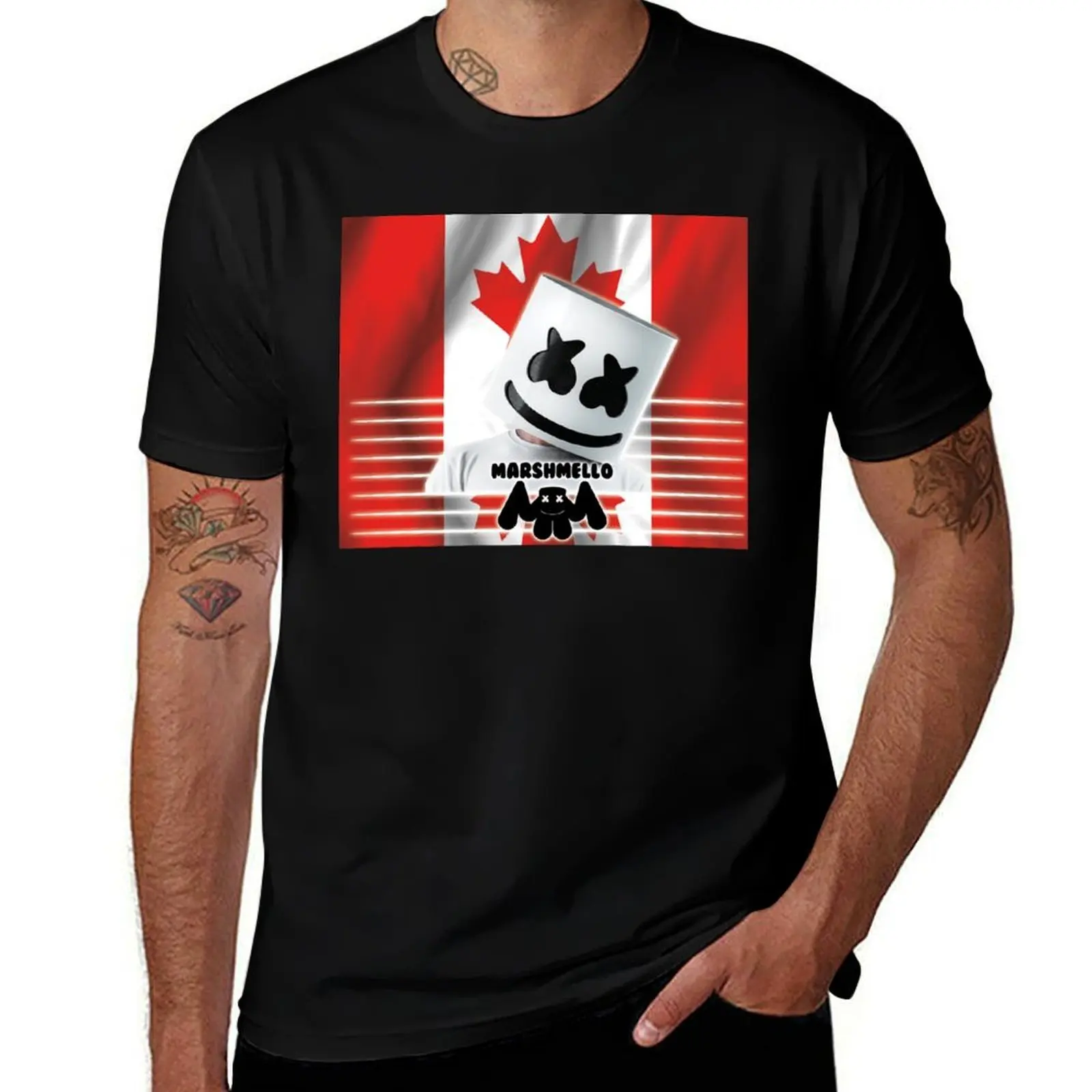 marshmellow T-Shirt Casual Loose Fit Summer Tee Shirt T-Shirt