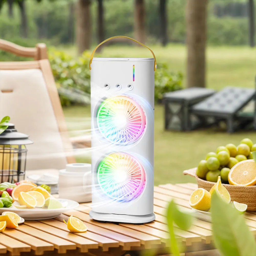 

Светодиодные ночные светильники, испарительный воздухоохладитель, вентилятор-увлажнитель для комнаты, спальни, офиса