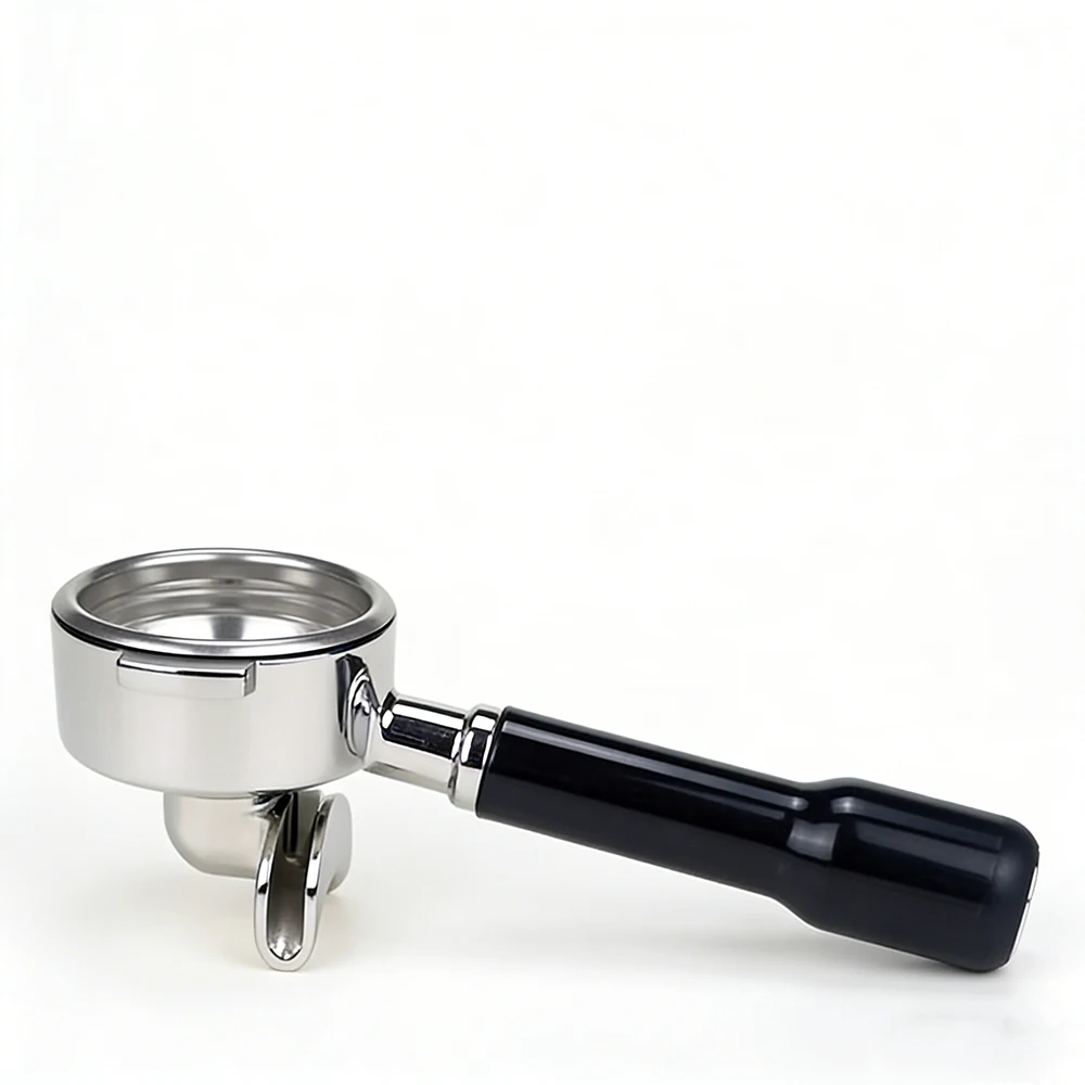 Custom TSP58-2 58mm Stainless Steel Espresso Portafilter ABS Handle Portable Coffee Filter Holder Easy Clean