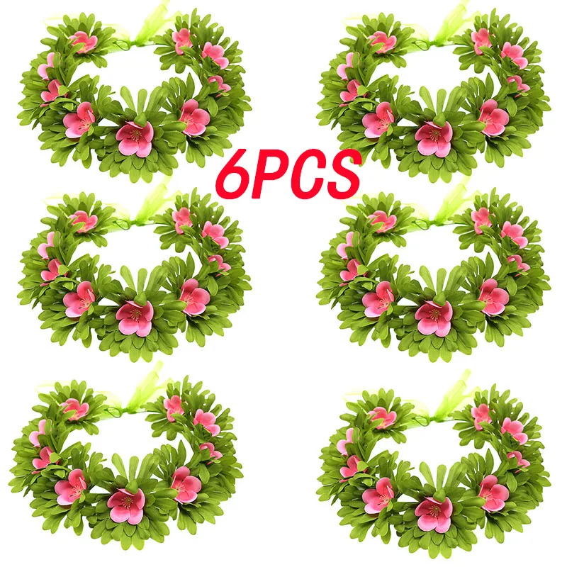 New Baby Girls Moana Garland Flower Wreath Headdress Kid Princess Moana Costume Play Accessory Carnival Vaiana Floral Headwear