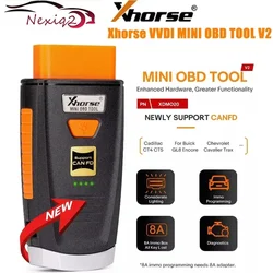 Xhorse VVDI MINI OBD TOOL V2 XDMO20EN Supports CAN FD IMMO Progarmmer Support CAN FD Protocol VVDI Key Tool Max Pro 2024 newest