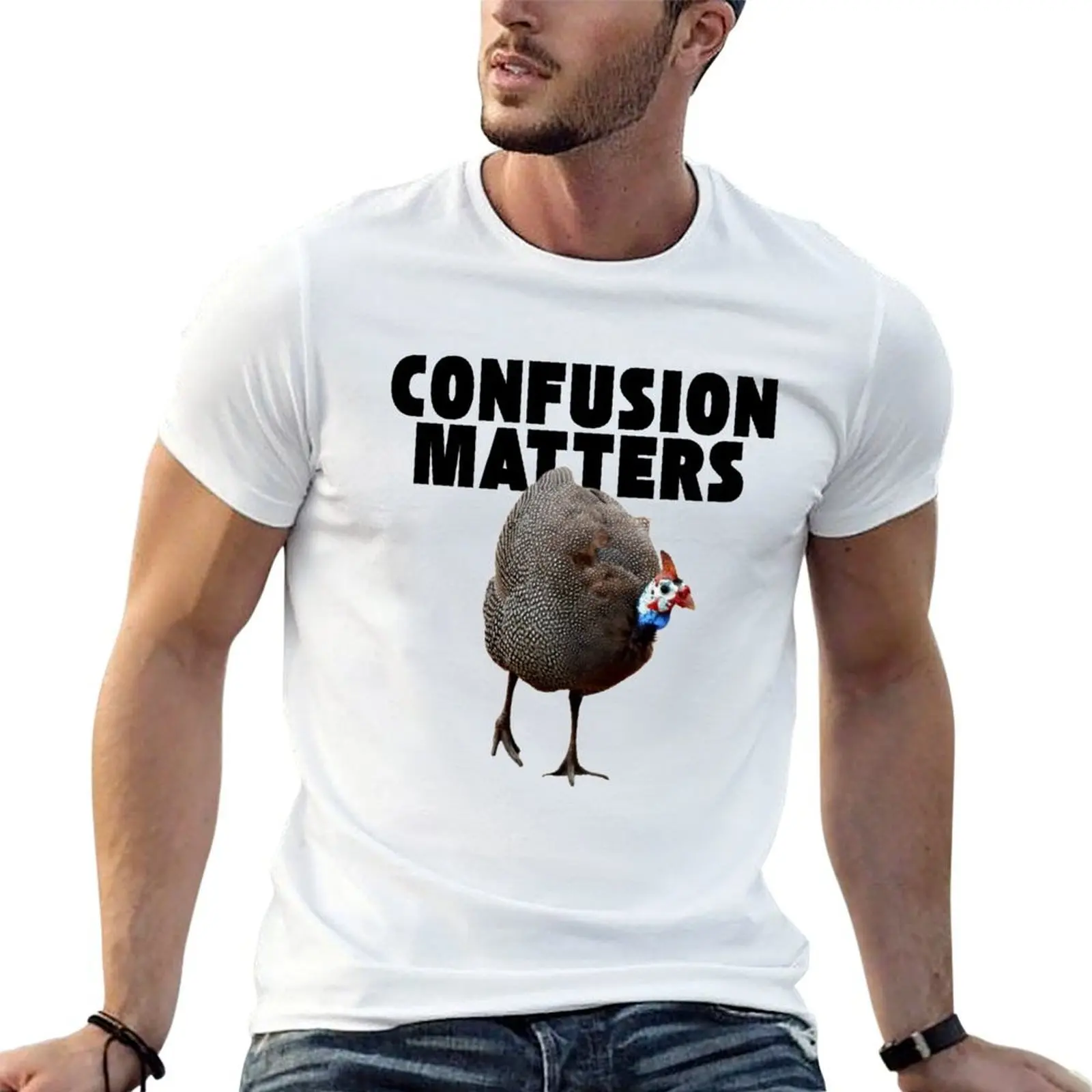 

Confusion matters T-Shirt cotton t shirts high quality t shirts for man cotton man t shirt graphic T-shirt