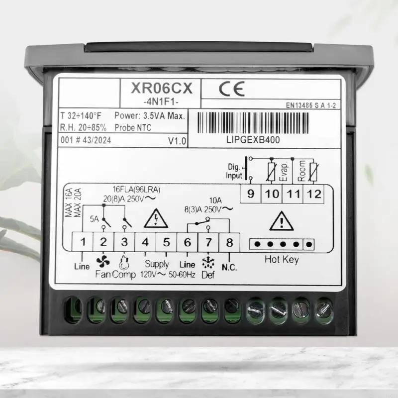 2025 وحدة تحكم درجة حرارة مسبار مزدوجة جديدة للتجميد التجاري الثلاجات المدمجة