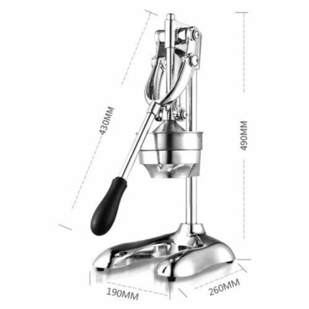 Commercial Orange Juicer Hand Press Fresh Manual Citrus Fruit Lemon Squeezer