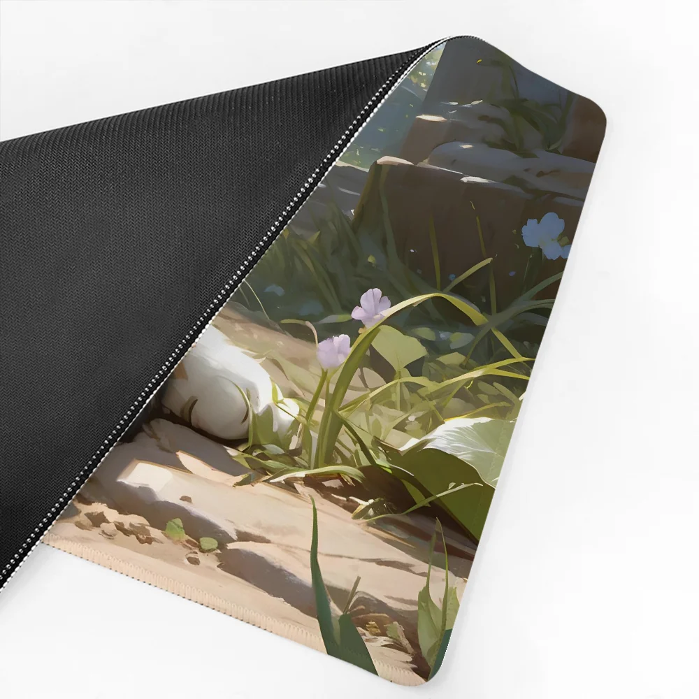 Cute Animal Cat Mousepad Mouse Mat Desk Mat With Pad Gaming Accessories Prime Gaming XXL Keyboard Pad