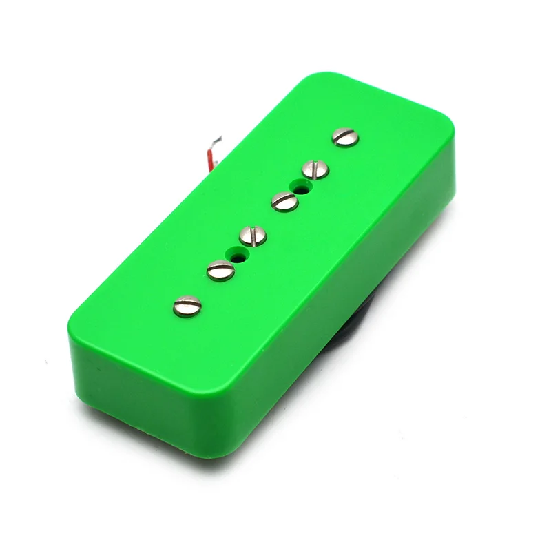 Single Coil Soap Bar Pickups For P-90 P90 Guitar Green