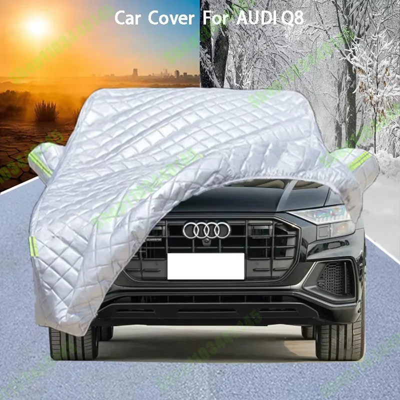 

For AUDI Q8 Car Cover Delivers Hail Protection, Scratch Guard, prevents paint peelingRain & Snow Resistance