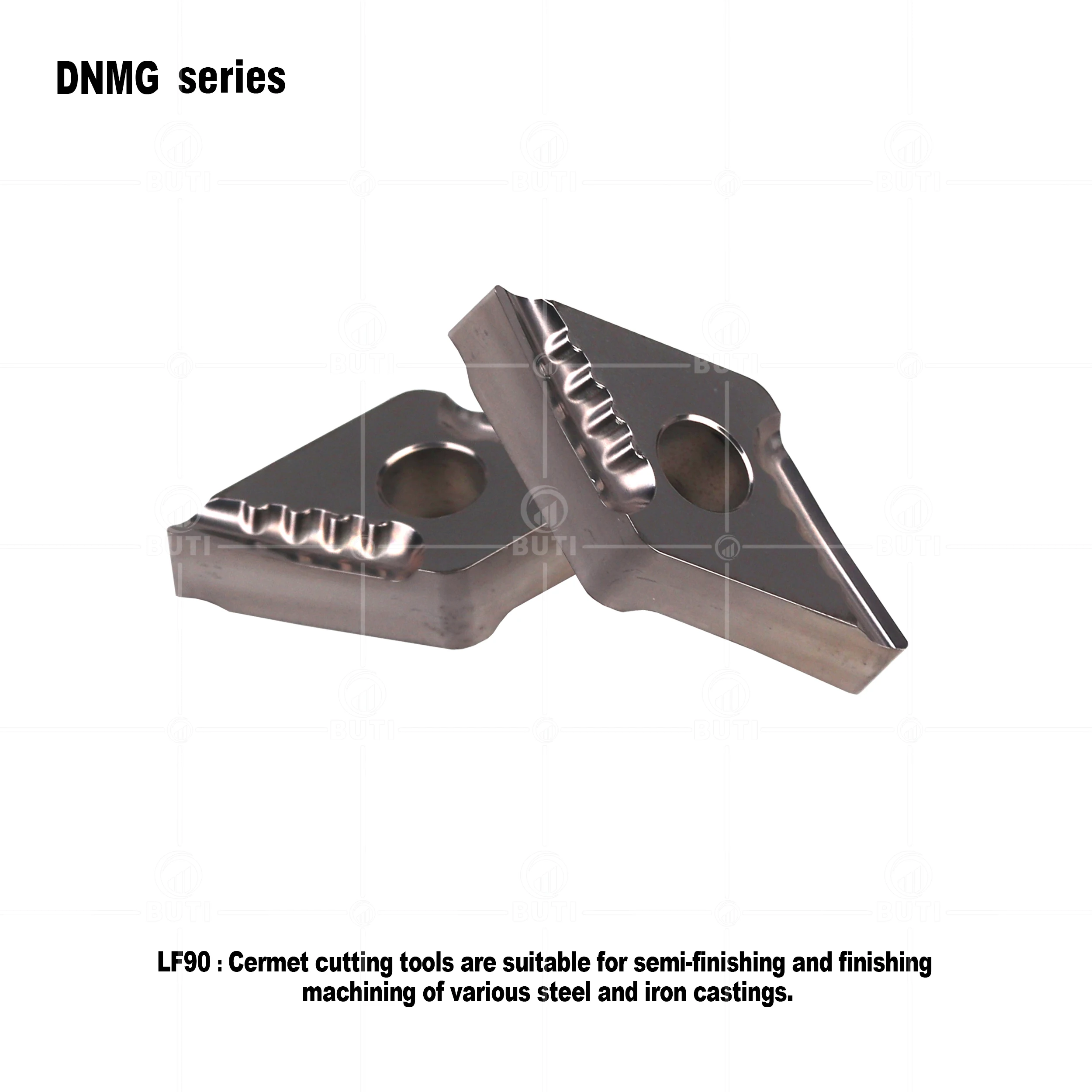 Imagem -05 - Deskar-cnc Cortador de Torno Lâmina Interna de Carboneto Cermet 100 Original Dnmg150404 08-mt Dnmg150408 04r L-vf Dnmg150404 08r L-s Lf90