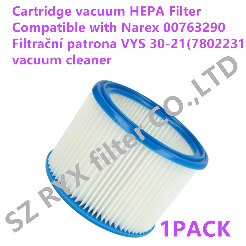 1 PCS Cartridge vacuum HEPA Filter  Compatible with Narex 00763290  Filtrační patrona VYS 30-21 7802231  vacuum cleaner