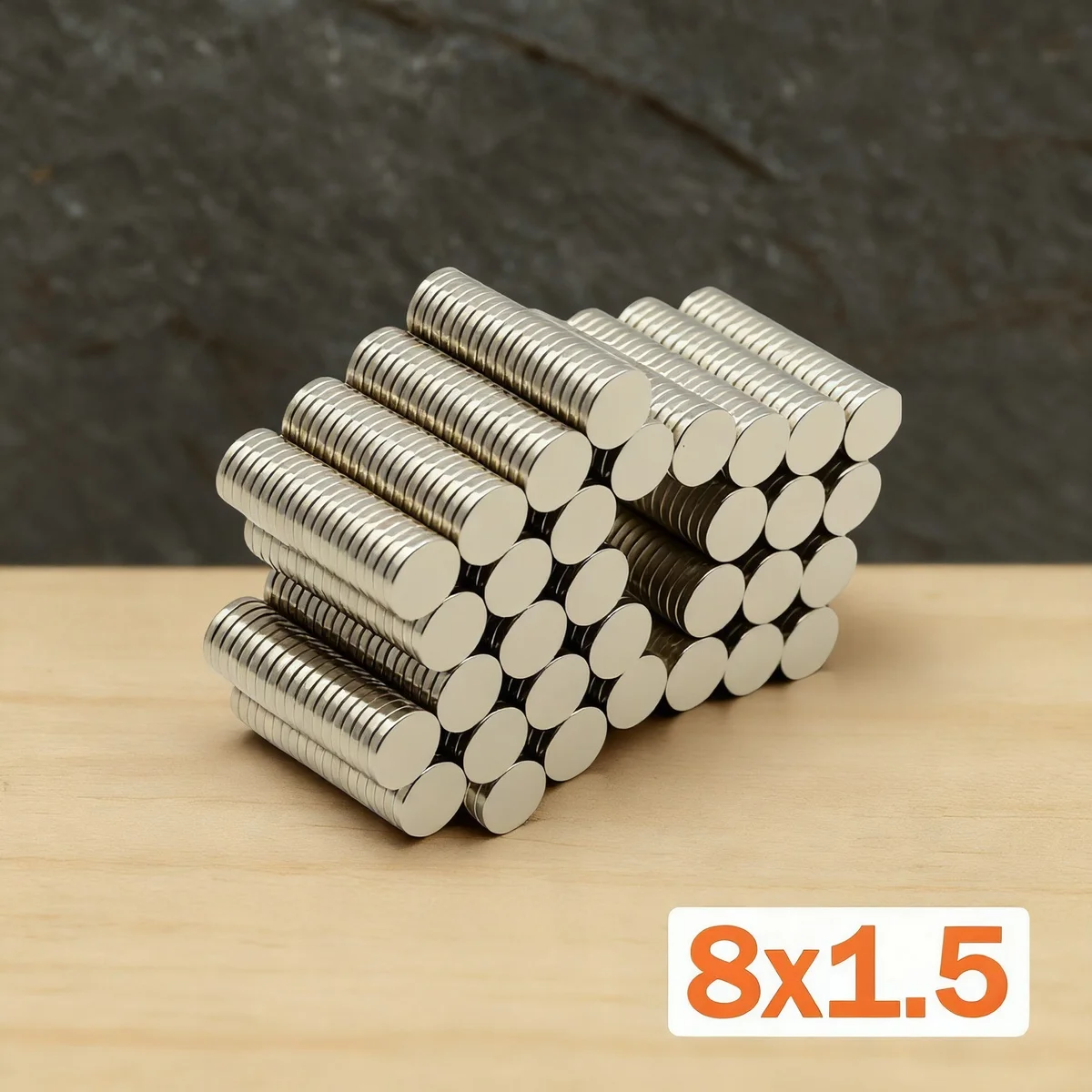 

8x1.5mm Super Strong Magnet N35 Round Magnetic NdFeB Neodymium Magnet Powerful Disc imanes Refrigerator Magnets ﻿