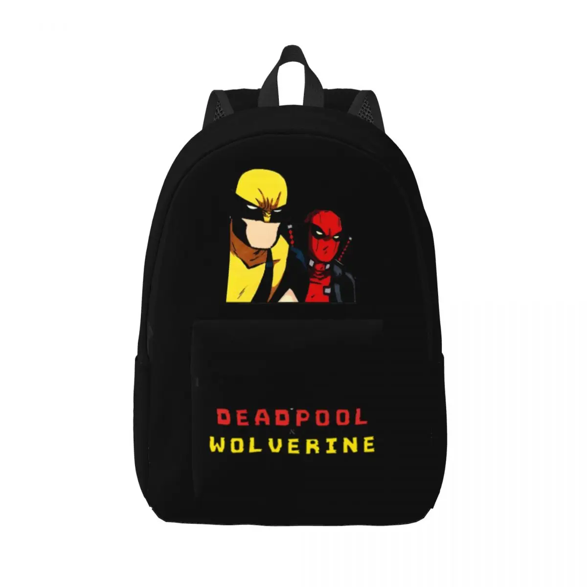 

Laptop Bag Heroes Sturdy Shoulder Marvel Deadpool Wolverine Film For Men Women Gift New Knapsack For Work Office