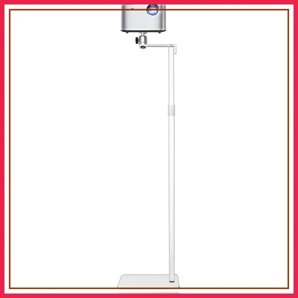 

Height Adjustable Projector Stand 36-63in Universal Floor Mount for Bed Sofa with Large Ball Head