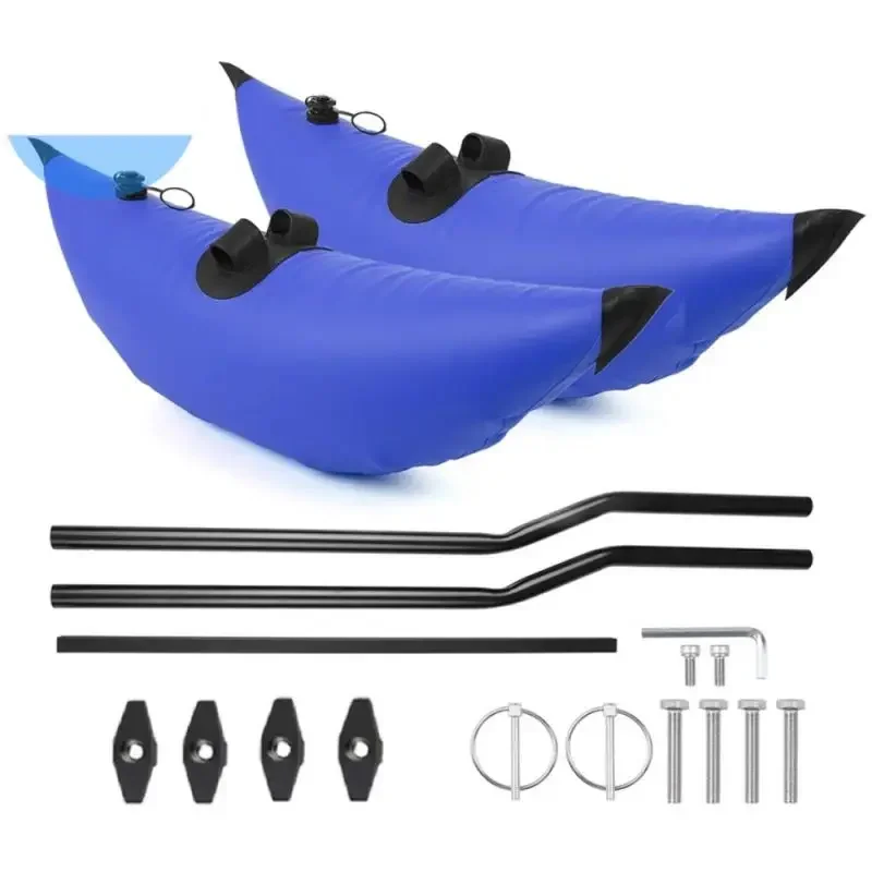 for Canoe Inflatable Balanced Outrigger Pontoon Canoe Water Drift Boat Balancer Paddling Fishing