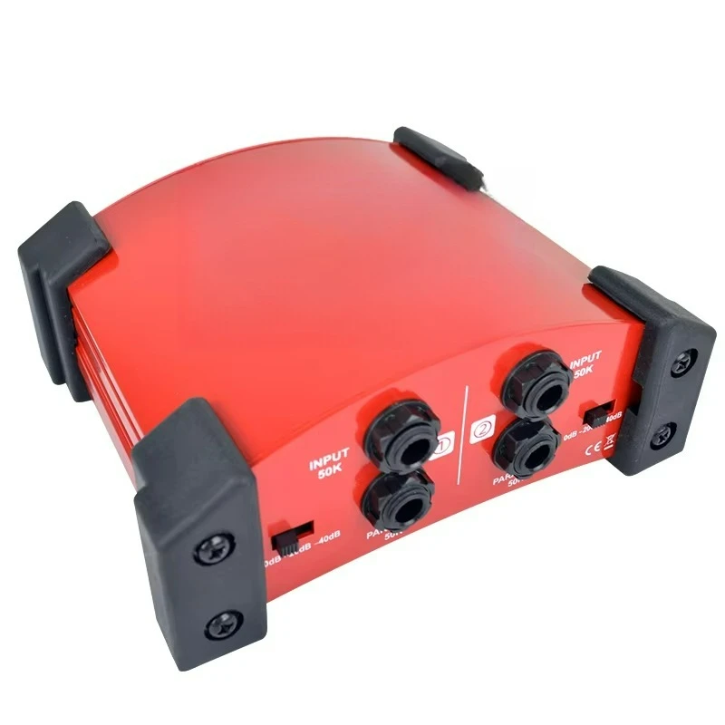for Alctron DI-120 DI Direct Box New Arrive Passive Stereo DI Direct Box 2 Channels Alctron DI120