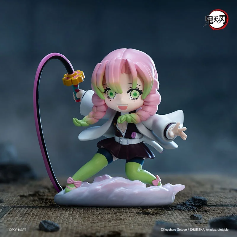 2026 New Selling Original POP MART Demon Slayer Battle Series Action Figure Blind Box Mystery Box Decorations Toys Birthday Gift - view 5