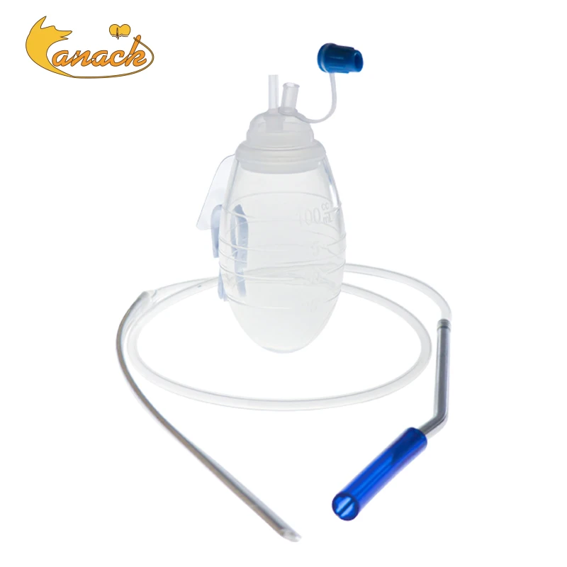 Silicone Drainage System Medical Silicone Negative Pressure Ball Drainage Tube Veterinary Equipment Pet Surgical Instruments