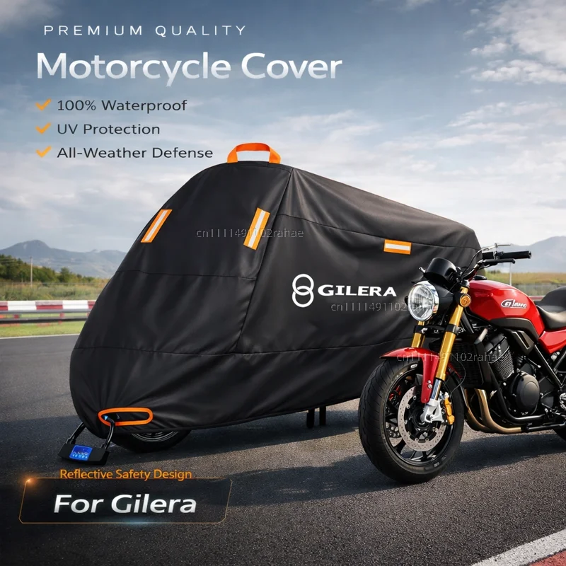 

Чехол для мотоцикла Gilera GP800 500, водонепроницаемый, утолщенный, из полиэстера, с защитой от УФ-излучения, для улицы, от дождя, пыли и солнца, чехол для скутера