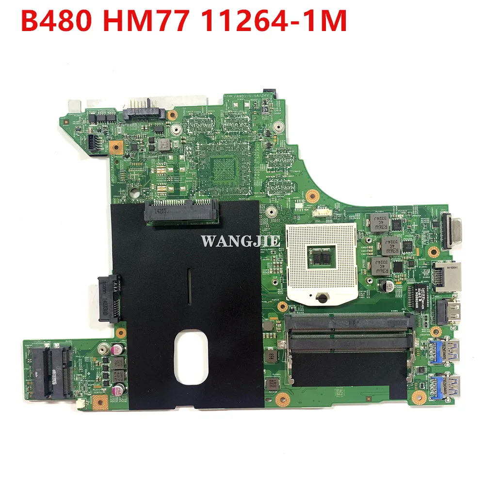 

Материнская плата LA48 MB 11264-1M 48,4td06.01m для ноутбука Lenovo IdeaPad B480 B490 HM77 GMA HD4000 DDR3 100% рабочий