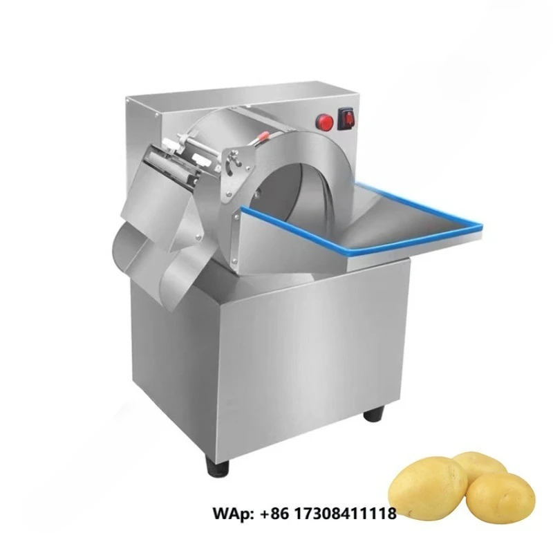 

Electric Vertical Chips Slicing Machine Vegetable Online Potato Chipper French Fry Cutter
