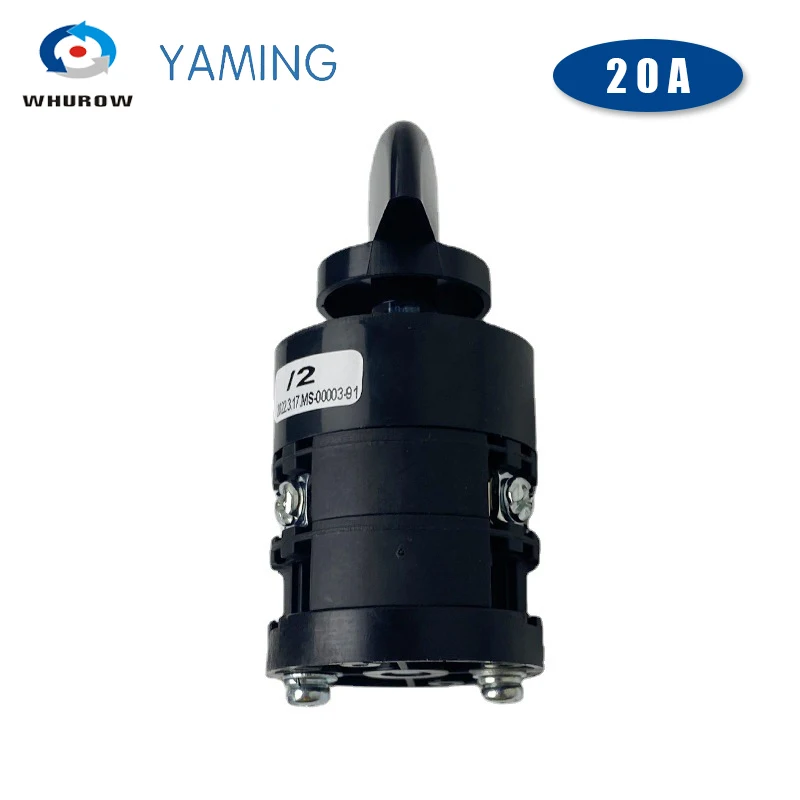 HZ5B-20/2 Changeover Cam Combination Rotary Switch 690V 20A Three Position 2 Levels Control Power Circuit Motor