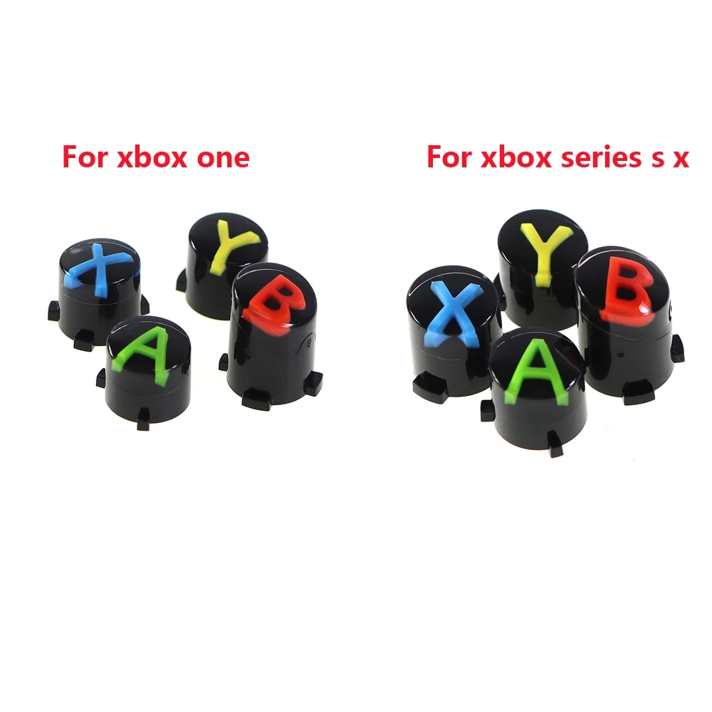 Juego de botones ABXY de repuesto, Mod personalizado para controlador xbox one, A, B, X, guía Y, botón de casa para controlador xbox series s Y x, 1 Juego