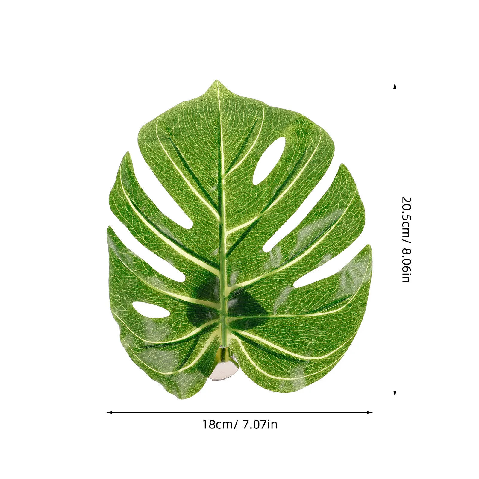 Artificial Monstera Leaf Curtain Tiebacks Buckle Green Curtain Holder Drapes Nursery Clip Cute Clamp Decor No Damage Secure Hold