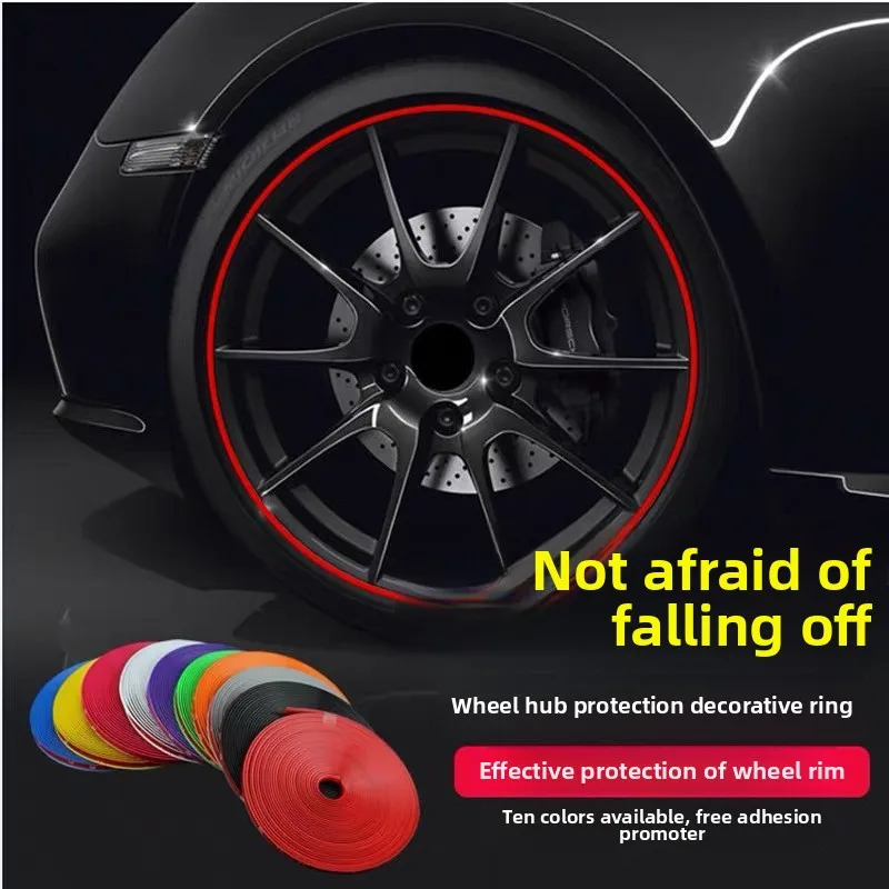

Car wheel sticker tire ring sticker, anti-scratch and scratch protection universal adhesive