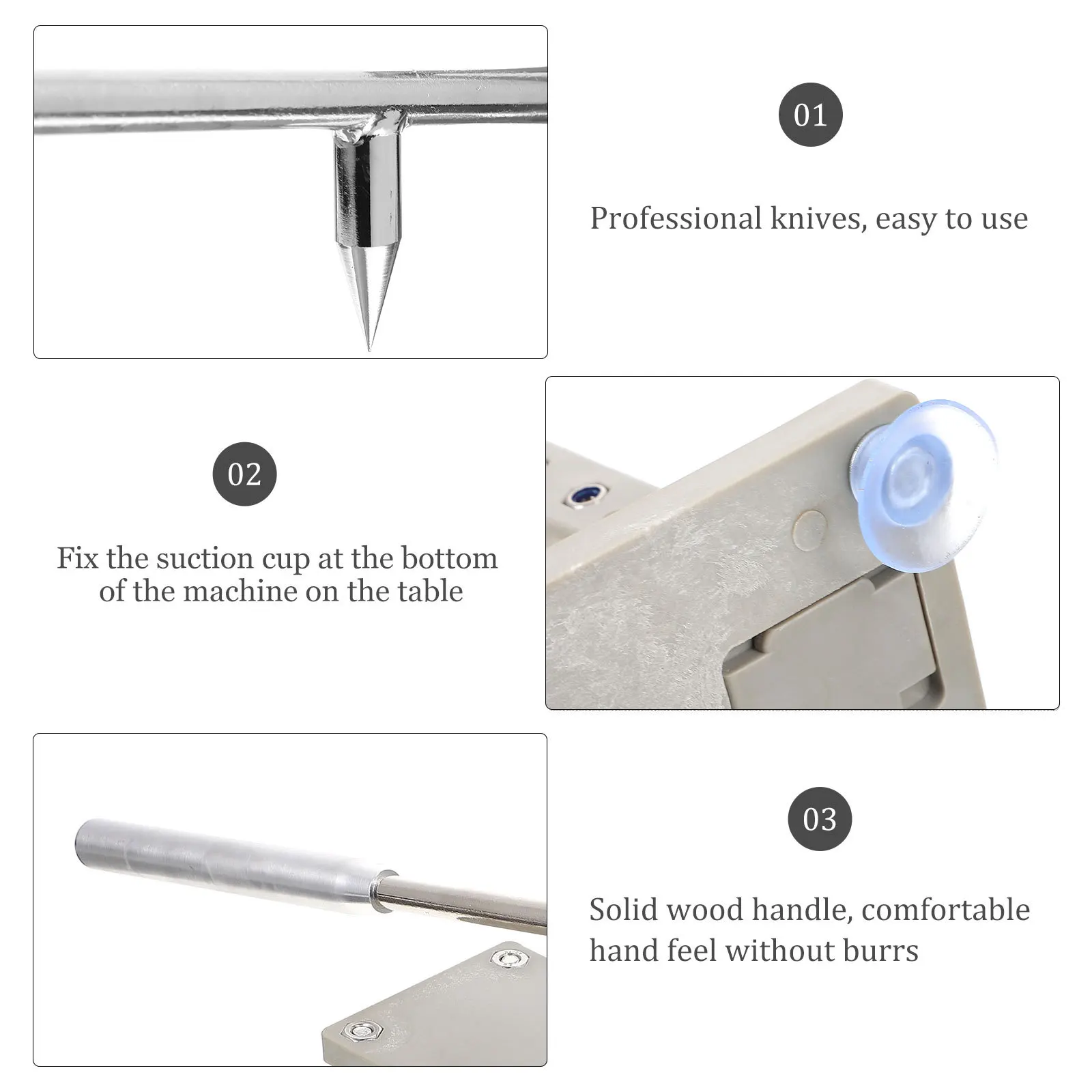 

1Pcs High-Quality Oyster Pry Tool Multifunctional Seafood Opener Iron Material for Families Restaurants Light Grey