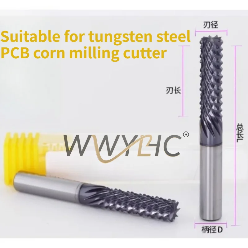 

Фреза для гравировки из вольфрамовой стали с мелкими зубьями и покрытием из углеродного волокна