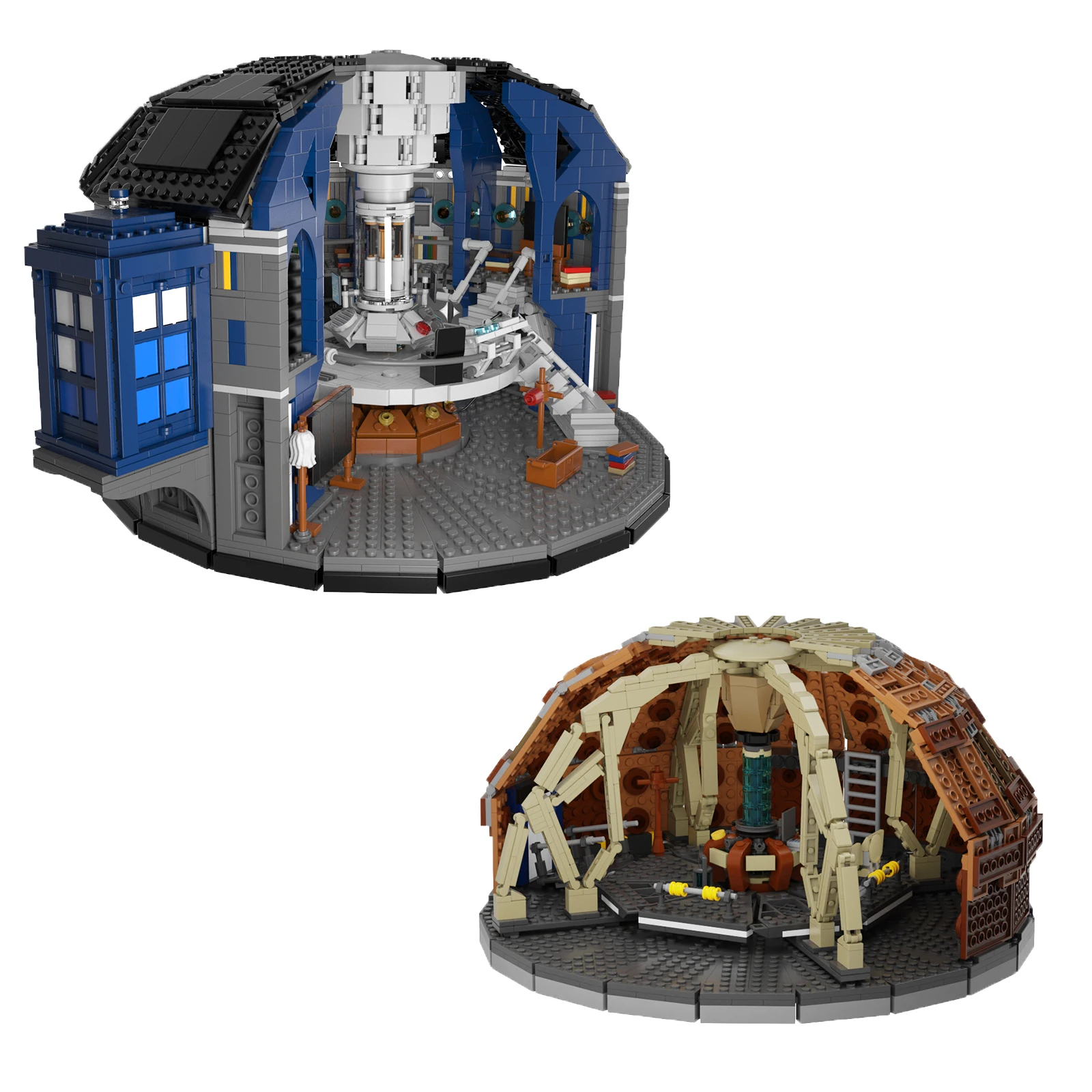 

10th Doctor Tardis Building Kit Whoed Time Machine House Blocks Toys Gifts for Fans Adults