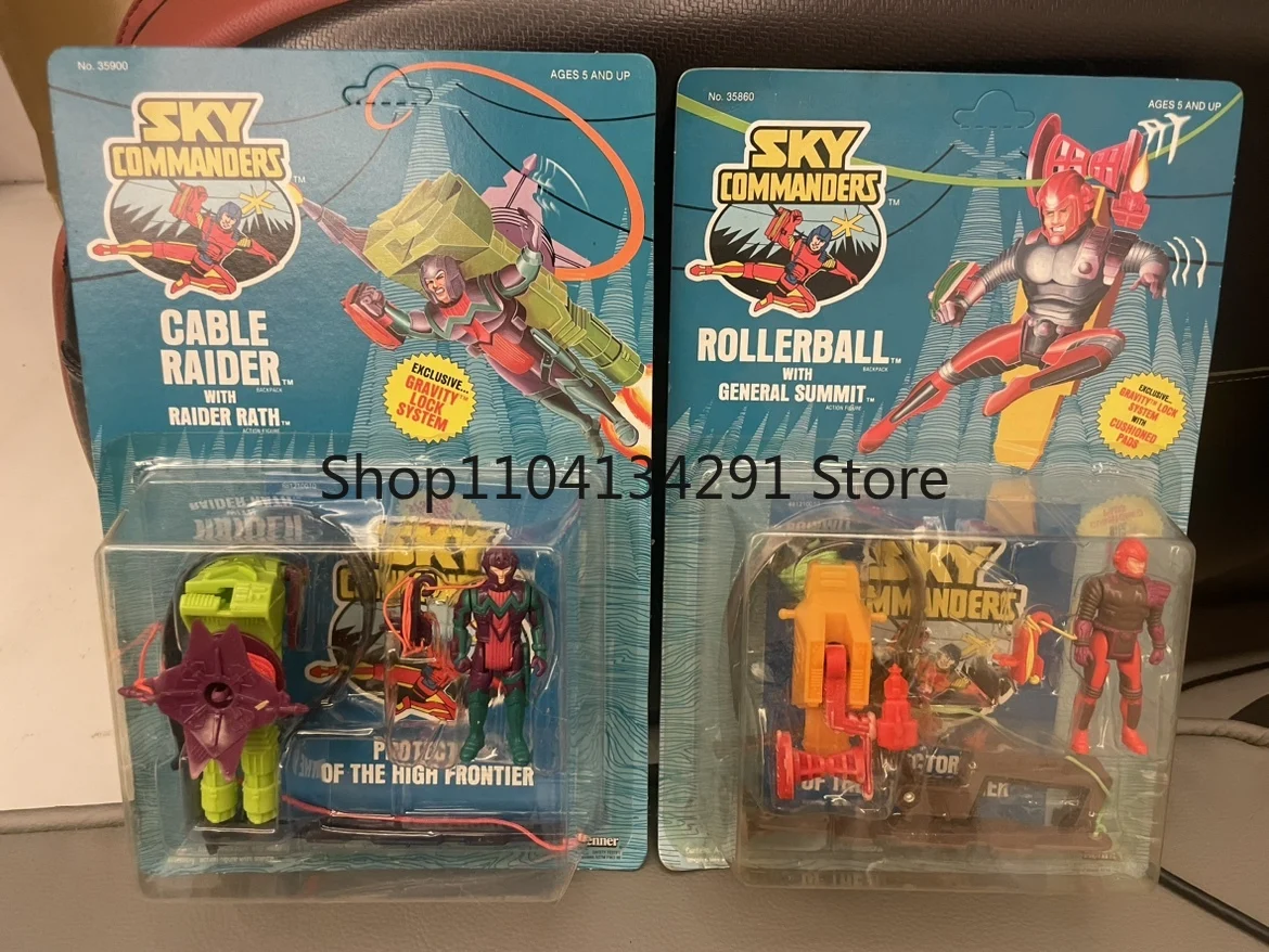 Original 1987 Kenner SkyCommanders Cable Raider Rollerball, seltene Sammler-Geburtstagsgeschenke