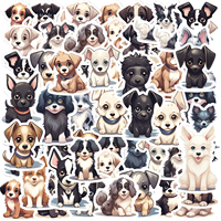 30pcs Cute Puppy Cartoon Graffiti Stickers Decorated Notebook Diary Suitcase Guitar Diary Classic Toy Scrapbook DIY Decal Source