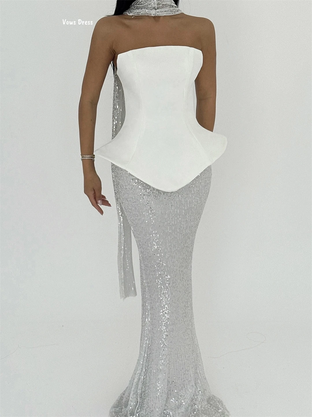 Vows Robes De Cocktail sur mesure robe De soirée femme Satin tissu Robes De soirée élégantes pour les femmes Robes De bal De luxe 2025 Gala