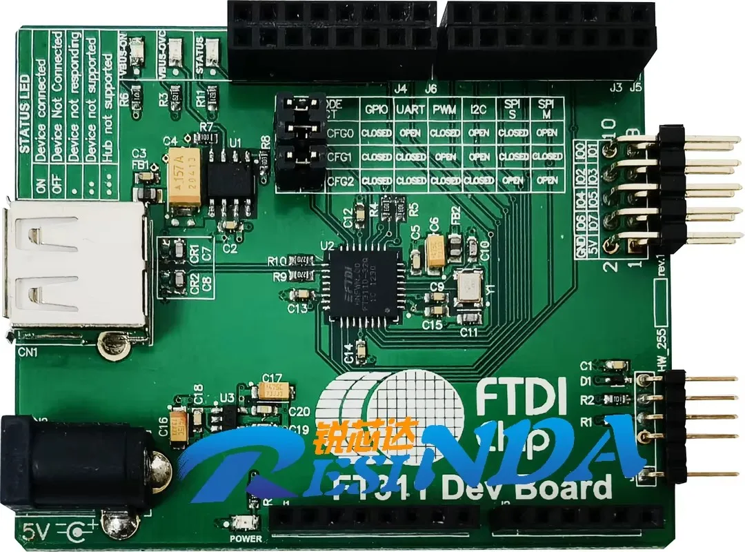 Original spot FTDI UMFT311EV USB Android FT311D development board module GPIO I2C