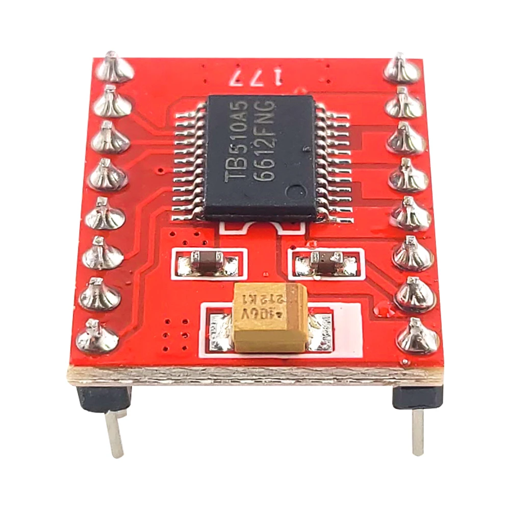TB6612 Modul Driver Motor TB6612FNG Modul Driver Troli Keseimbangan Drive Ganda Performa Tinggi 16PIN