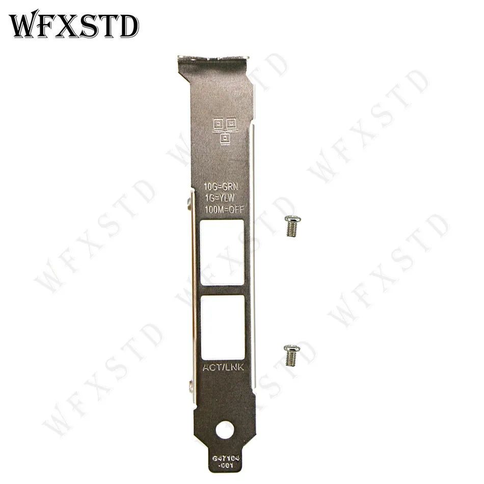 1pcs Full Height Baffle Profile Bracket For Intel X540-T2 X550-T2 E10G42BT 10G Network Card Support Board