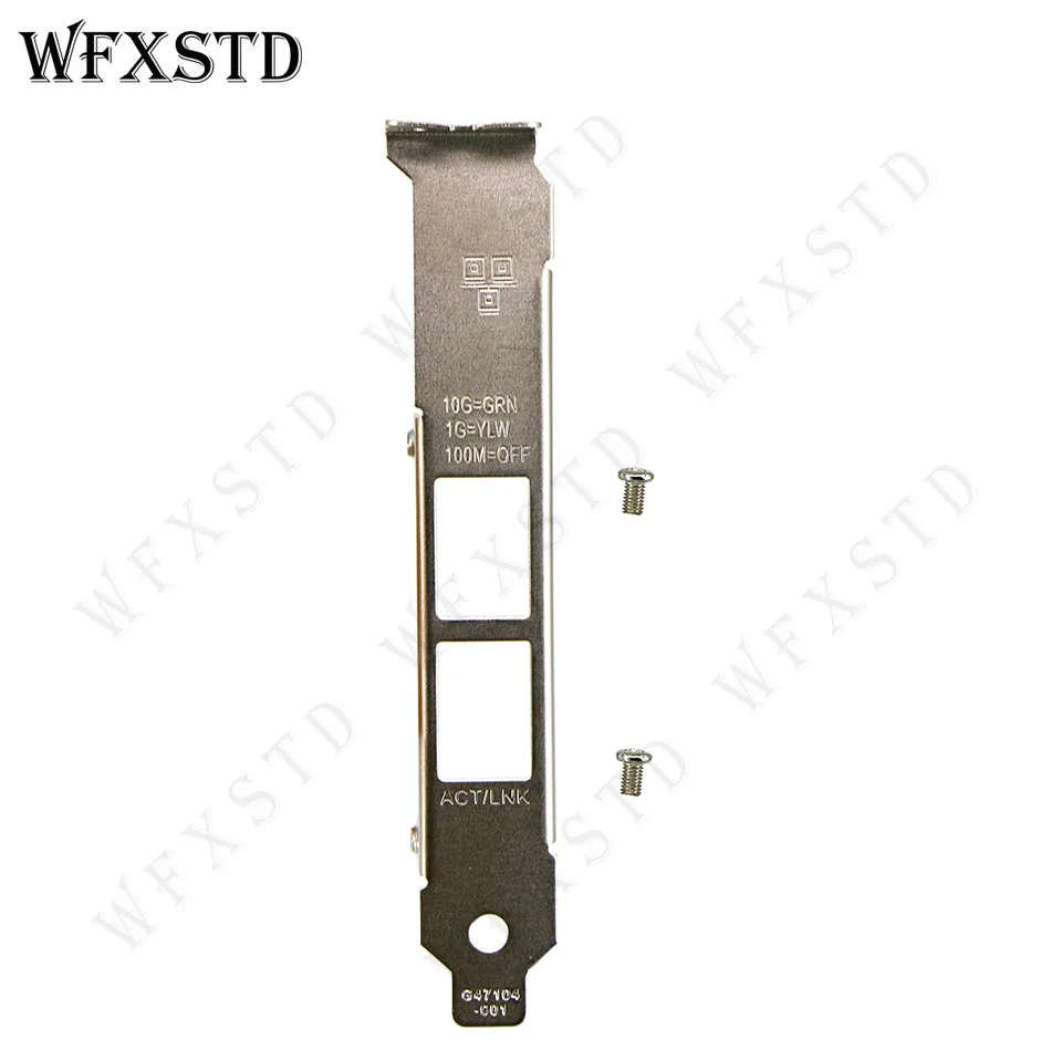 Imagem -03 - Suporte de Perfil Defletor de Altura Total para Intel Placa de Rede 10g X540-t2 X550-t2 E10g42bt 10g 10 Pcs