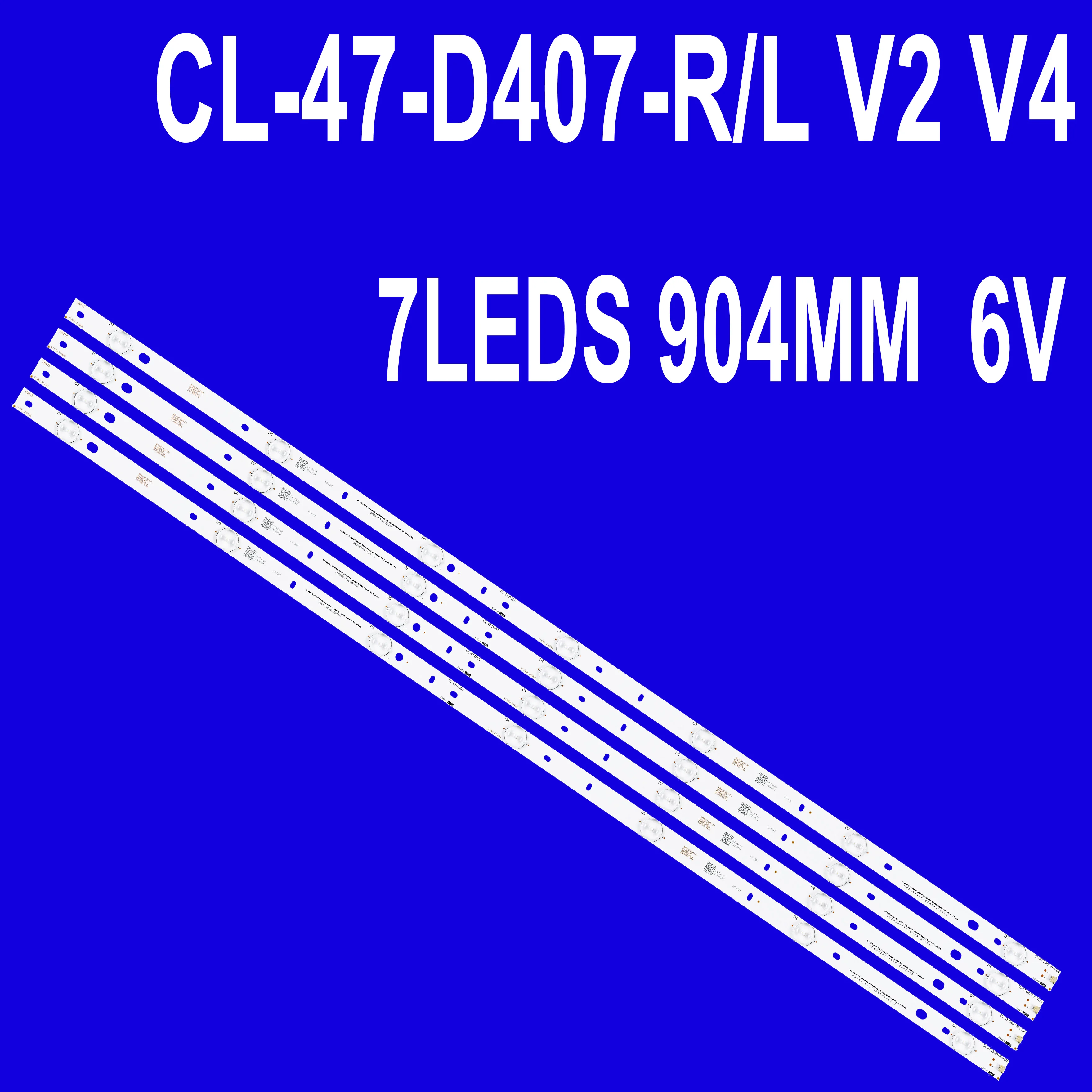 

LED Backlight strip 7LED for 47PFL4398H/12 47PFL3198H/12 CL-47-D407-R-V2 V4 47PFL3188 47PFG4109/78 47PFL5708/F7