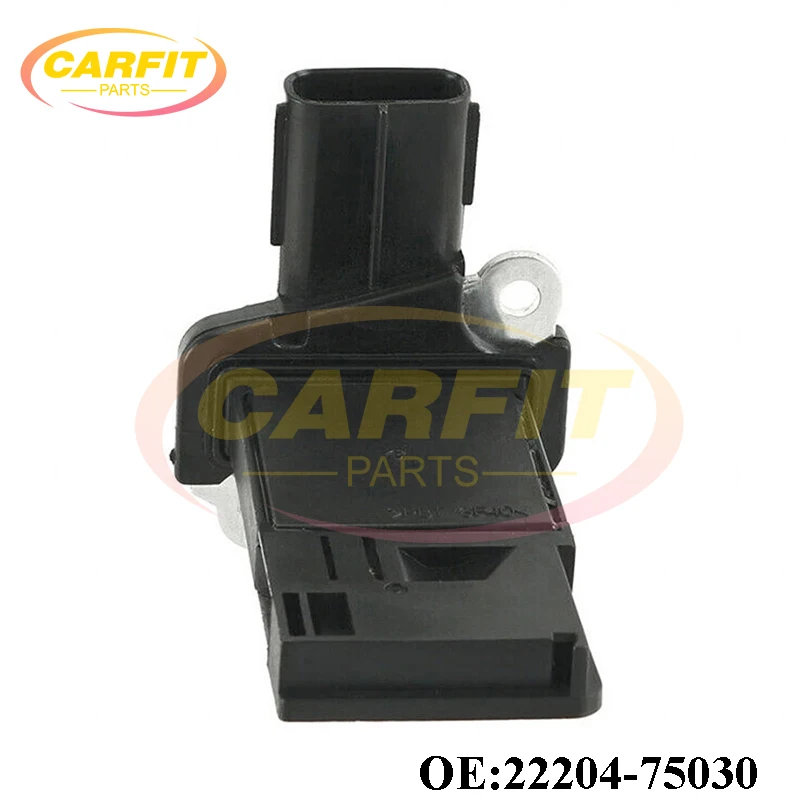 OEM 22204-75030 2220475030 MAF Mass Air Flow Meter Sensor For Toyota 4Runner Land Cruiser Tundra Prius Lexus GX460 LX470 4.7 5.7