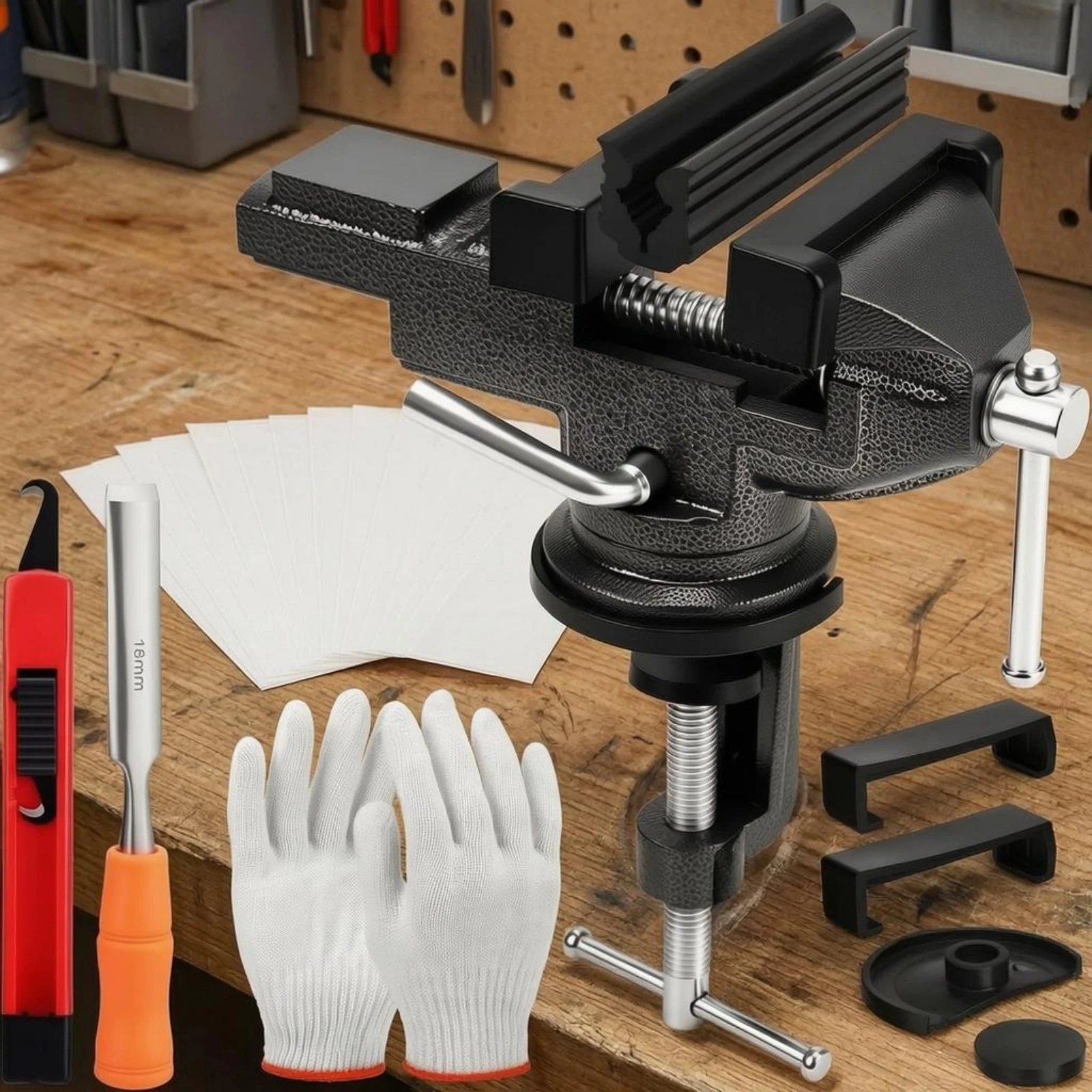 ゴルフクラブ修理用バイスキット 高耐久回転式ゴルフバイスキッ - Golf Equipment Kit のレビューと価格