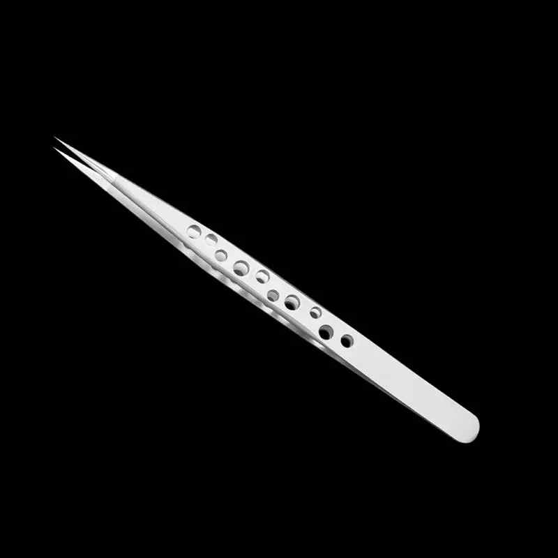 Industrial Tweezers Electronics Anti-static Precision Stainless Curved Straight Tip DlY Tools Sets Forceps Phone Repair JMNZ04