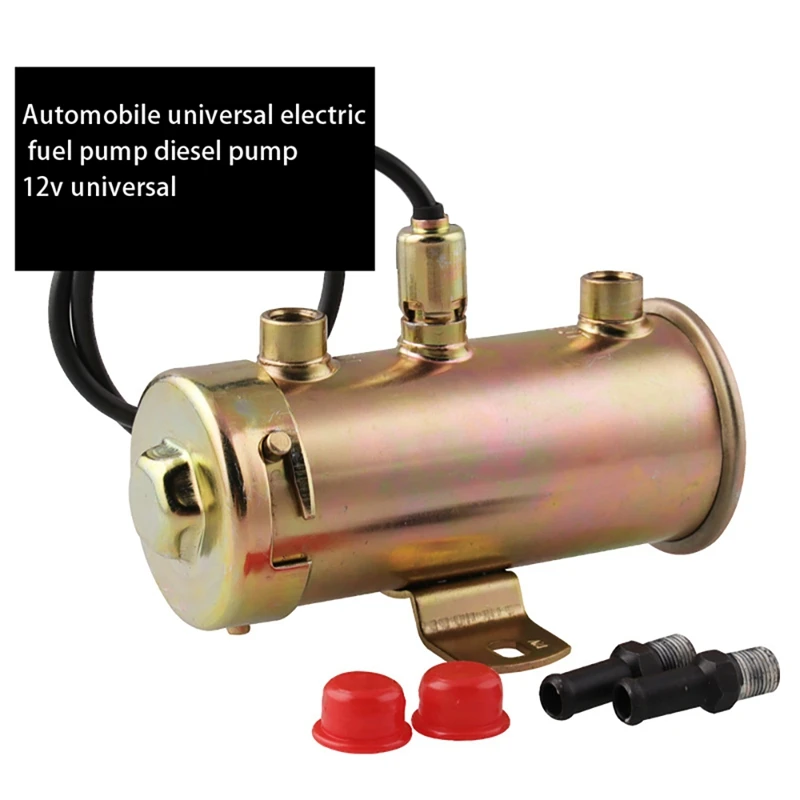 Car Modification Universal Electric Fuel Pump Fuel Pump 12V Universal Electronic Fuel Pump