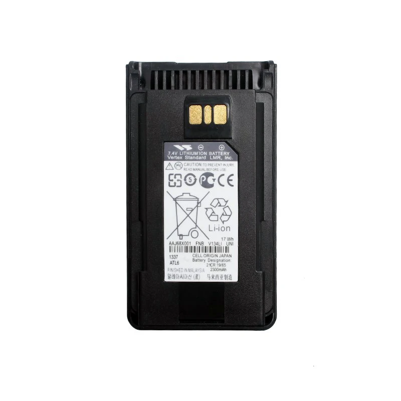 FNB-V134Li Walkie Talkie Li-ion Battery for YAESU EVX-231 EVX-530 EVX-261 EVX-539 VX-260 Two Way Radios Replacement Battery