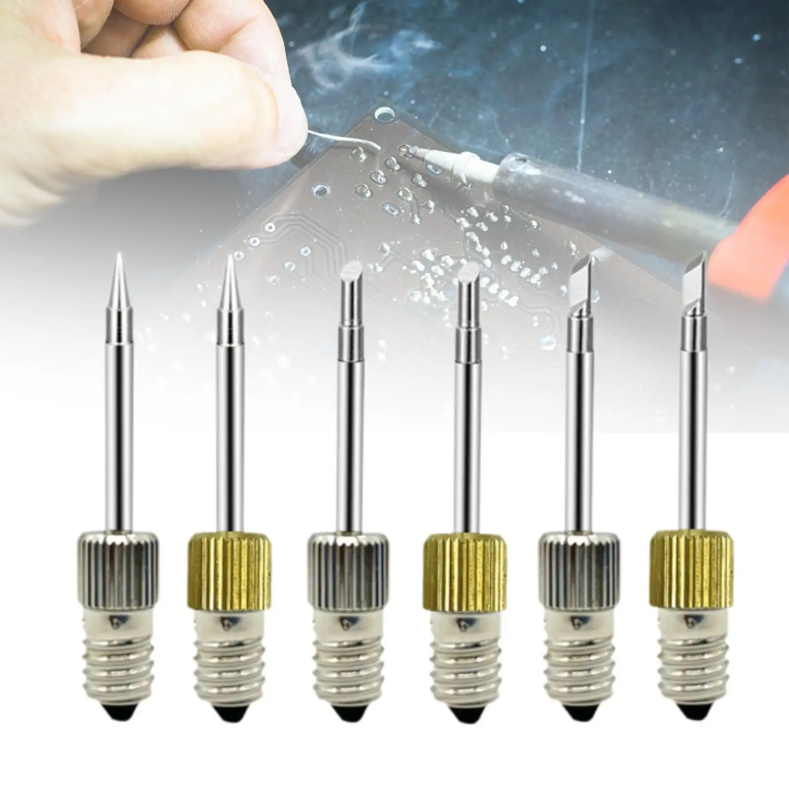 

Soldering Iron Tips E10 Interface Professional Welding Tips for Electrician