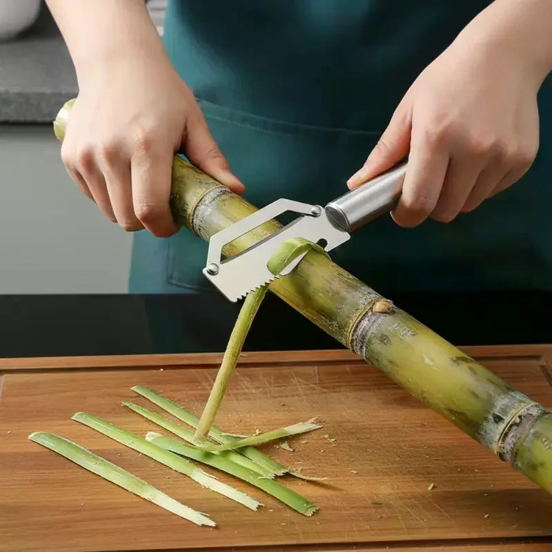 Multi-Use Stainless Steel Peeler Cutter Essential Kitchen Tool for Home and Office